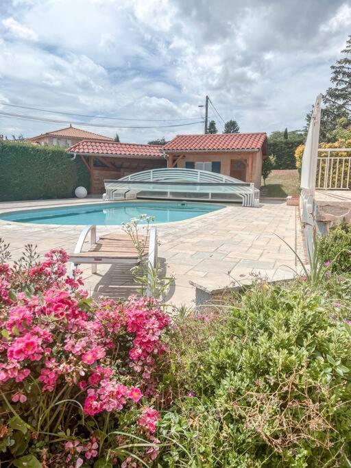 Magnifique Maison A Lentilly - Piscine المظهر الخارجي الصورة
